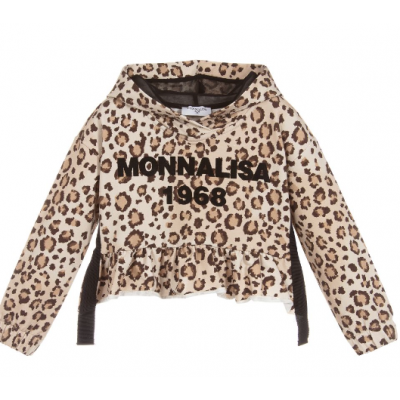 Monnalisa leopard sweater Monnalisa leopard sweater